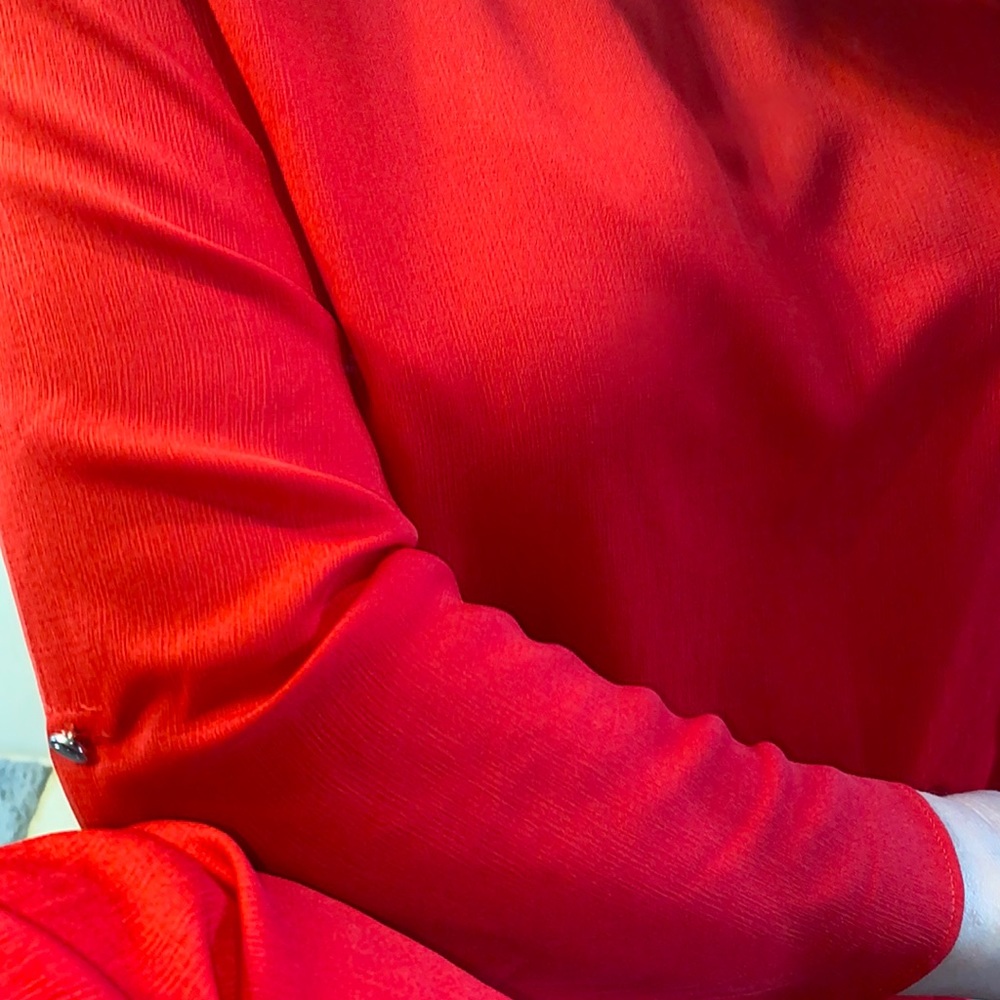 Size 18/20W Cherry Red Cato EST.1946 blouse